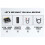 DAJUNGUO 2.0 Channel 20W+20W  Amp with Remote Control Function,Supports /USB/AUX Input 7
