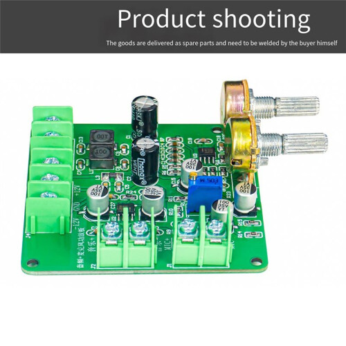 Audio Microphone Amplifier Board NE5532 Preamplifier Kit Electronic DIY Welding Assembly Training Production Filter 2