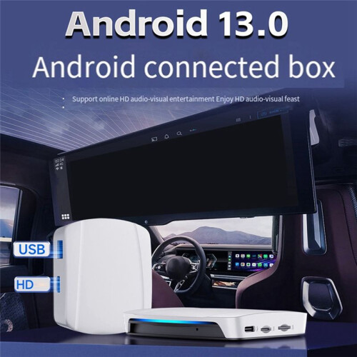 UHD TV Box Android 13.0  8-Core Wireless CarPlay & Android Auto Adapter Support 4K HD Video Output Onlie Video 2