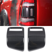 Car Styling Accessories Rear Tail Light Lamp Cover Trim for RAM 1500 2019-2021 Rear Headlight Decorative Sticker
