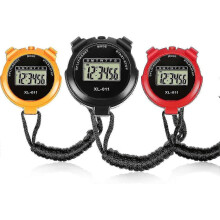 3 Pieces Sports Stopwatch Timer Multi-function Sport Digital Stopwatch Large Display with Date Time And Alarm Function Shockproof Waterproof Sport Sto
