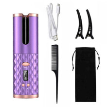 Arricciacapelli Automatico USB Arricciacapelli Automatico Senza Fili Arricciacapelli Automatico Wireless Arricciacapelli Setosi Riscaldamento Rapido