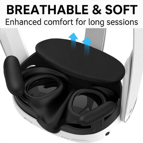Facial Interface Bracket Mask for  Meta Quest 3 Breathable Face Cover Frame for Meta Quest 3 VR Accessories