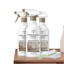 (3 bottles long brush towel) Wash-Free Cleaner Spray For Sofa,Couch Cleaner For Fabric