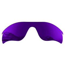 (Style Purple, Multicolor) Amorus 1Pair Replacement Lenses for Oakley Radar Lock Path Sunglasses Lens Part - Black