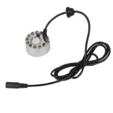 Mini Fog Maker Mist Machine with 12 LED Lights Ideal for Water Fountain Applications