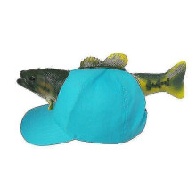 (child) 3d Fish Hat Women And Mens Winter Zoo Travel Hat Girl And Boy Cartoon Visor Fashion Baseball Hip Hop Special Cap Christmas Gift