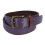Will Leather Goods Men's Embossed Geometric Belt 1
