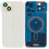 (Yellow, Multicolor) For iPhone 15 Battery Housing with Bracket + Camera Lens Cover Replacement Part - Blue 1