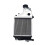 Motorcycle Engine Radiator Cooler Radiator Cooling Assembly for  PCX160 WH150T-2 1
