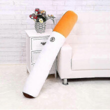Creative Cigarette Shaped Pillow No-smoking Plush Toy 50cm Boyfriend Gift Valentine Day Gift Home Decoration