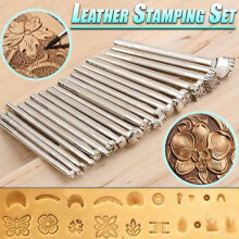 20PCS Leather Carving Stamps DIY Tool Set