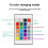 4pcs E27 Bulbs and 1remote Control with Memory Function 17colors Changeable Spot Ligh 4dynamic Lighting Modes Spotlight 8