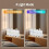 USB Essential Oil Diffuser 300ML Train Cool Mist Humidifier Quiet Aromatherapy Diffuser with Night Light for Bedroom 2