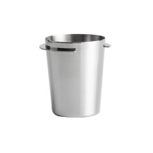 58mm Espresso Coffee Dosing Catcher Cup Powder Feeder Machine Resistant Part Wear Distributor Coffeeware Parts Silver