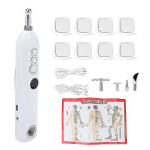 Smart Electric Acupuncture Pen with Hot Compress for Pain Relief And Meridian Massage_m24