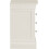 Seconique Bordeaux 3 Drawer Bedside - Ivory 5