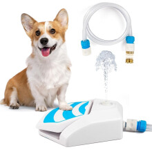 Dog Pedal Fountain Water Sprinkler Toy