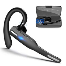 YYK-525 IPX7 Waterproof Single Eartooth Headphone ANC Active Noise Cancelling Business Hanging Earph