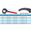 6x Coilover Spanner Wrench Set Adjustable C-Shape Shock Spanner Hook Wrench Tool 4