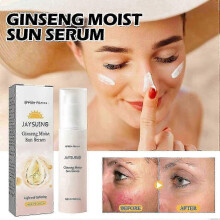 Jaysuing Ginseng Moisturizing And Protective Essence, Natural Makeup Moisturizing Refreshing And Pro