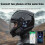 Motorcycle Riding Waterproof Multi-Person Networking Group Chat Intercom Helmet  Headset 6.0 Noise Reduction 7