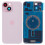 (Pink, Multicolor) For iPhone 15 Battery Housing with Bracket + Camera Lens Cover Replacement Part - Blue 1