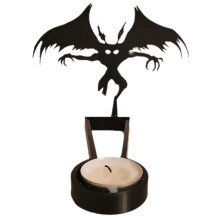 Halloween Decorations Home Halloween Decor,Funny Shadow Candle Holders Tabletop Decorative Candle Stands Decoration B