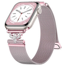 (Rose Pink, Multicolor) Watch Strap for Apple Watch Series 10 42mm 9 8 7 41mm SE (2023) SE (2022) SE 6 5 4 40mm 3 2 1 38mm M