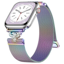 (Colorful, Multicolor) Watch Strap for Apple Watch Series 10 42mm 9 8 7 41mm SE (2023) SE (2022) SE 6 5 4 40mm 3 2 1 38mm M