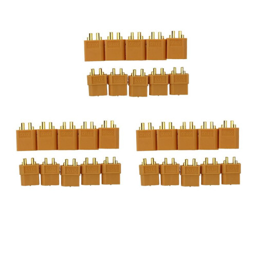 XT60 Conector Pares - Paquete de 15 Pares