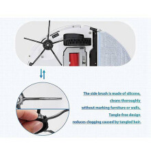 Accessoires pour Mi Robot Vacuum 2 Pro MJST1S PièCes de Rechange pour Aspirateur Filtre à Brosse de Rechange