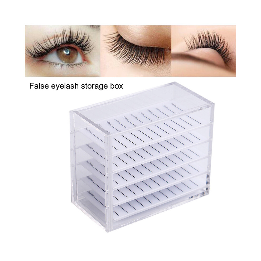 Phui-Pet-Supplies 5-Layer Lash Storage Box - Gift For Her