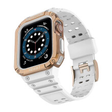 (Style N Apple Watch SE (2022), White gold) Watch Band Wrist Strap for Apple Watch Series 6/SE 44mm/SE (2022) 44mm/5/4 44mm/1/2/3 42mm/7 45mm