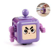 Stress Relief Cube with Buttons & Dice Roll