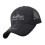 Breathable Sporty Cap With Elastic Closure And Sun-Black 1