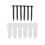 3Pack Simple Single Bottle Wall-Mounted Wine Rack, Wine Bottle Display Rack, Metal Hanging Wine Rack 8