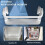 240323002 Refrigerator Door Bin for Refrigerator Replacement Part Bottom Fridge Shelves 2PACK 3