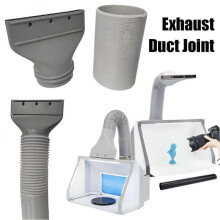 (A) Flat Air Conditioning Exhaust Hose Adapter, Exhaust Hose Air Car Air Conditioner