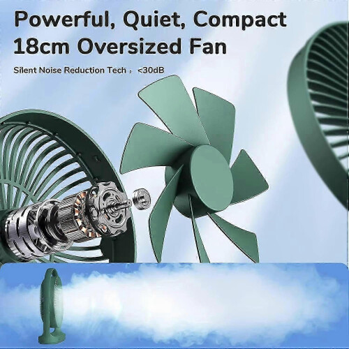 Mini USB fan for JisuLife with 4000mAh power 2