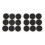 18 Pcs Self Adhesive Black Foam Table Chair Leg Pad Protector 1