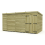 13 x 7 Pent Shed Tanalised (Double Door, No Windows) 2