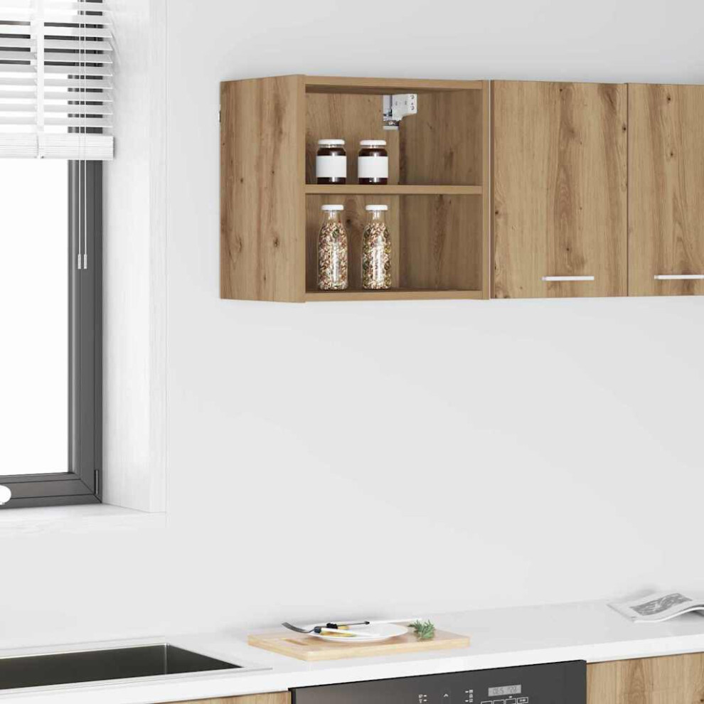 Vidaxl Hanging Cabinet Artisan Oak 40 X 29.5 X 40 Cm Engineered Wood
