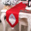 Christmas Table Runner,Classic-Kitchen Dining Table Decor Fall Table Runner Fireplace Scarf Gnomes Table Cloth Grey 9