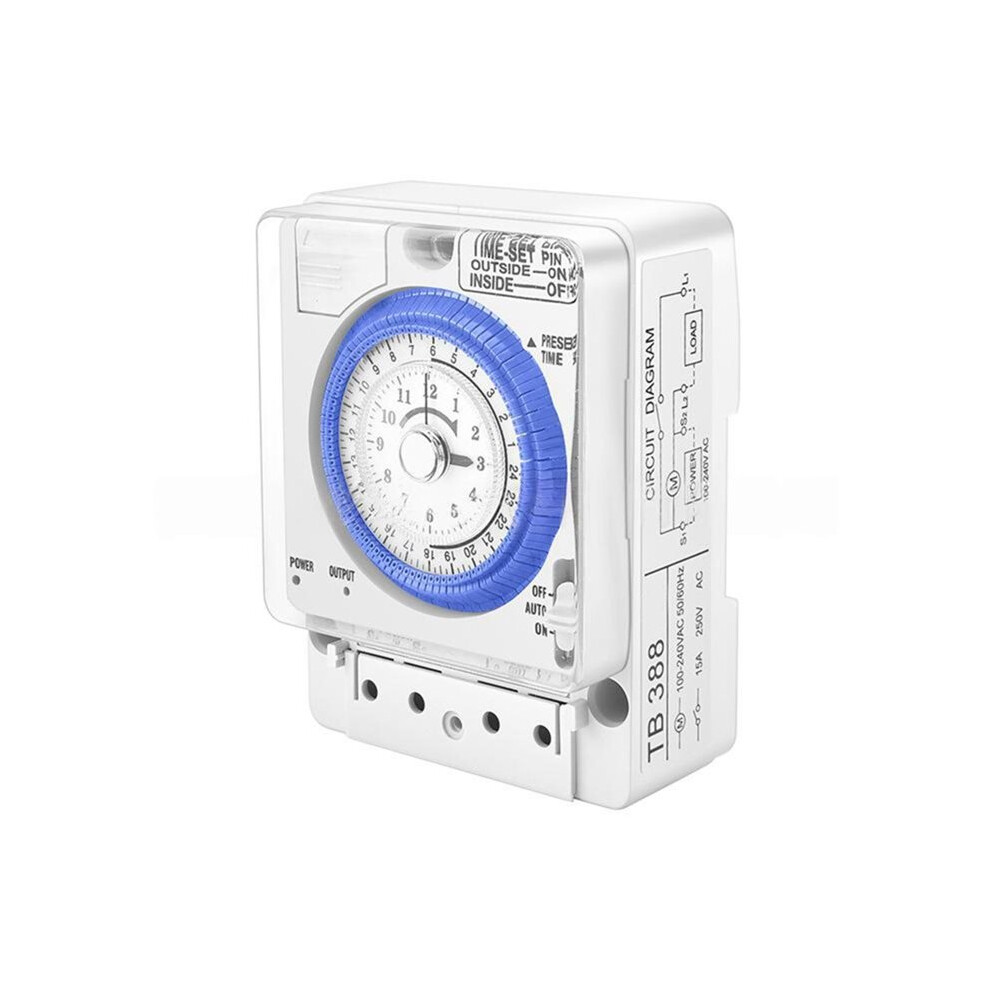 Control TB388 Mechanical Timer 24 Hour Control 110 230V AC Compact ...