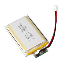 2X 103450 3,7 V 1800 Mah Lipo Polymer Lithium Wiederaufladbare Batterie