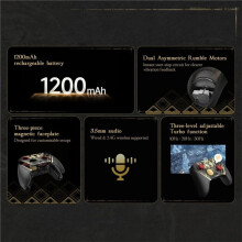 G7 Pro 8K PC-Funkcontroller, Nioh 3 Edition 8000Hz Kabelgebunden & 2,4G, Joysticks, Analoge Trigger, Gamepad für PC