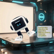 KI-Roboter Desktop-Begleit-Chatbot Intelligente Interaktive Unterhaltung und Tanz Emotionale Partner für Kinder Russische Version A