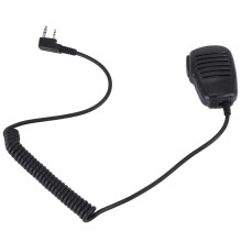 2X 2 Pin PTT Speaker MIC For Walkie Talkie UV-5R UV-82 BF-888S Two Way Radio