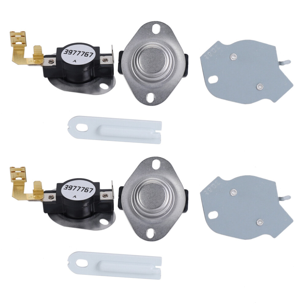 2X Dryer Replacement Kit 3387134 High-Limit Thermostat 3392519 Dryer Thermal Fuse 3977393 Thermal Cut-Off 6032299878668